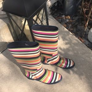 Coach used rain boots